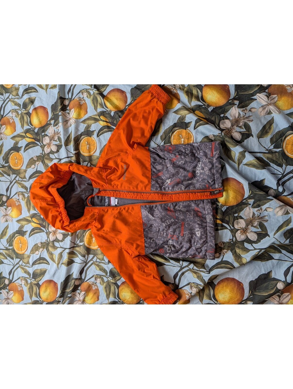 Gusti Boys Windbreaker Jacket – Size 24 Months – Orange